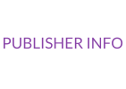 PUBLISHER INFO